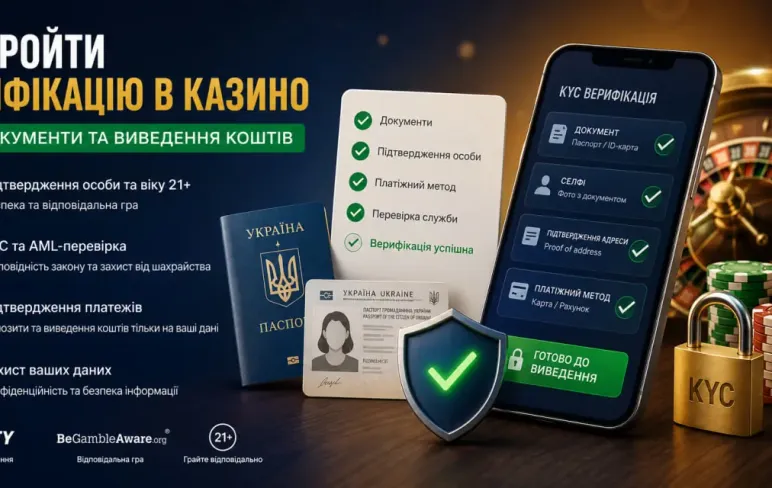 Як пройти верифікацію в казино