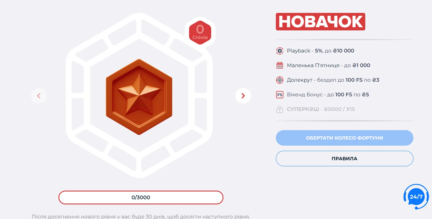 Промокоди та бонусна система First Casino