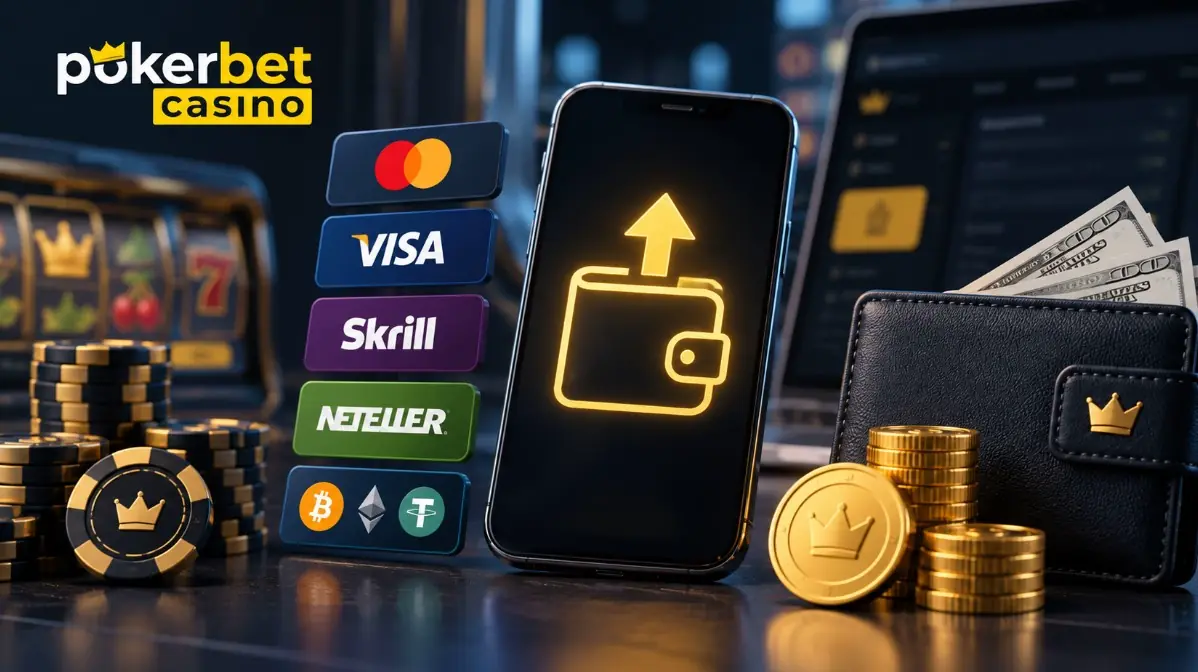 Виведення коштів з Pokerbet Casino