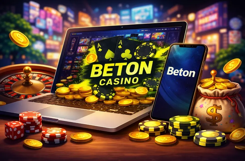 Реєстрація в казино Beton
