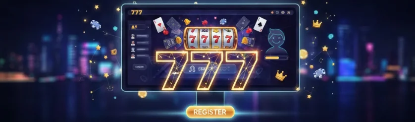 Реєстрація в казино 777