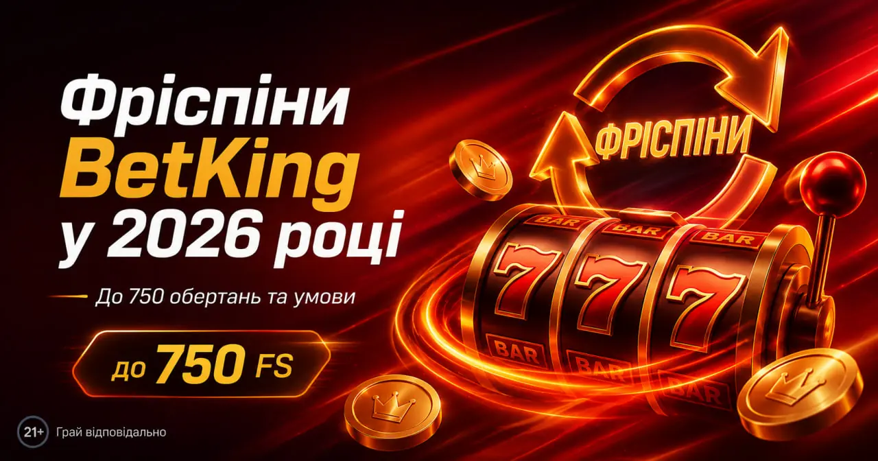 Фріспіни BetKing у 2026 році