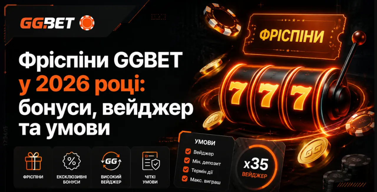Фріспіни GGBET у 2026 році