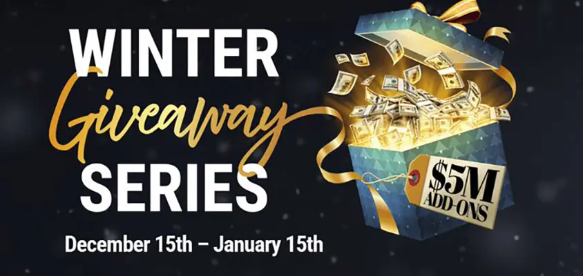 Winter Giveaway Series на GGPoker: $100,000,000 гарантії