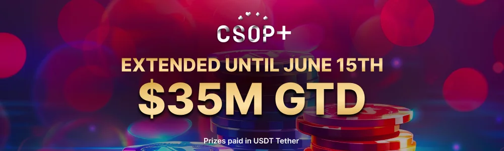 Серію CSOP на CoinPoker продовжили до 15 червня