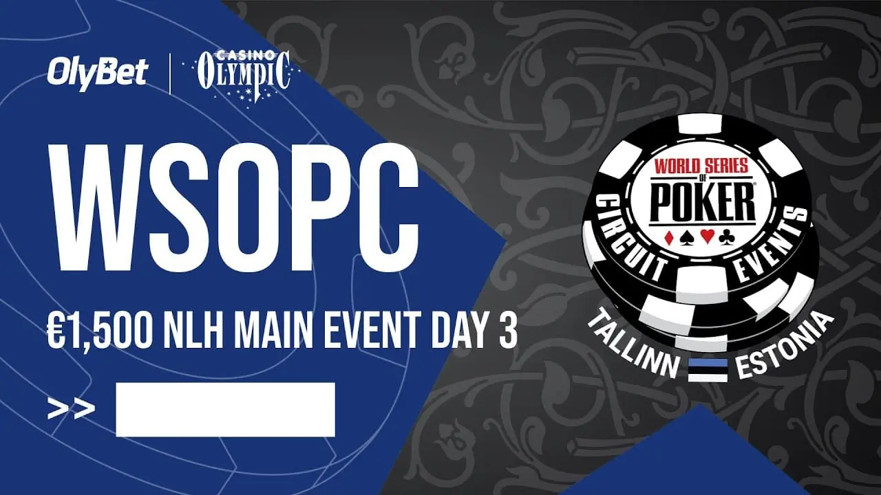 Троє наших покеристів перейшли у Day 3 ME WSOPC Tallinn