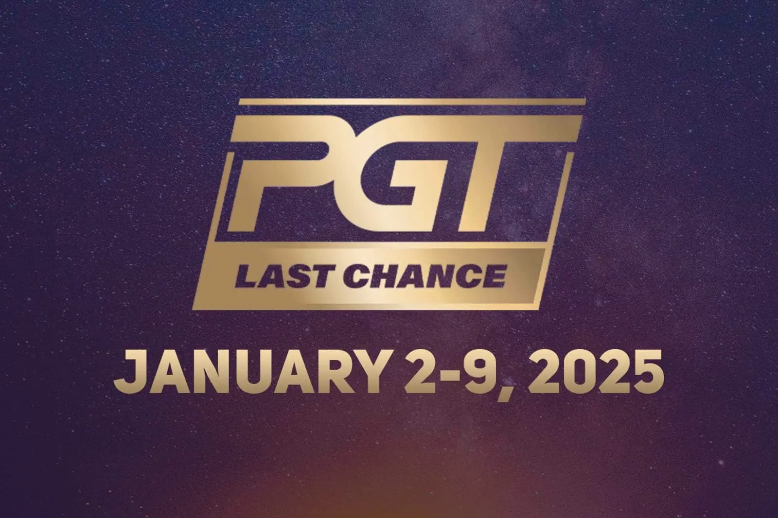 PGT оголосили про проведення Last Chance Series