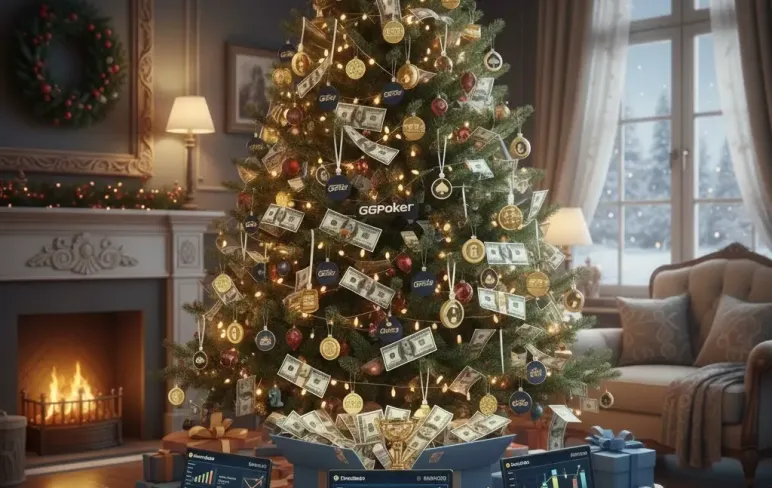 Долари під ялинку: результати українців на GGPoker