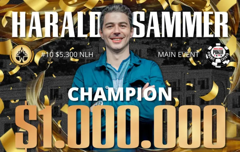 З дамами до тріумфу: як Гаральд Заммер виграв $1,000,000 в ME WSOPC