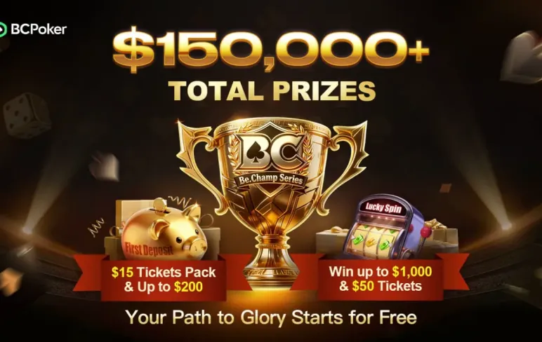 Be.Champ Series у BCPoker продовжується: понад $150,000 гарантії та новий розклад
