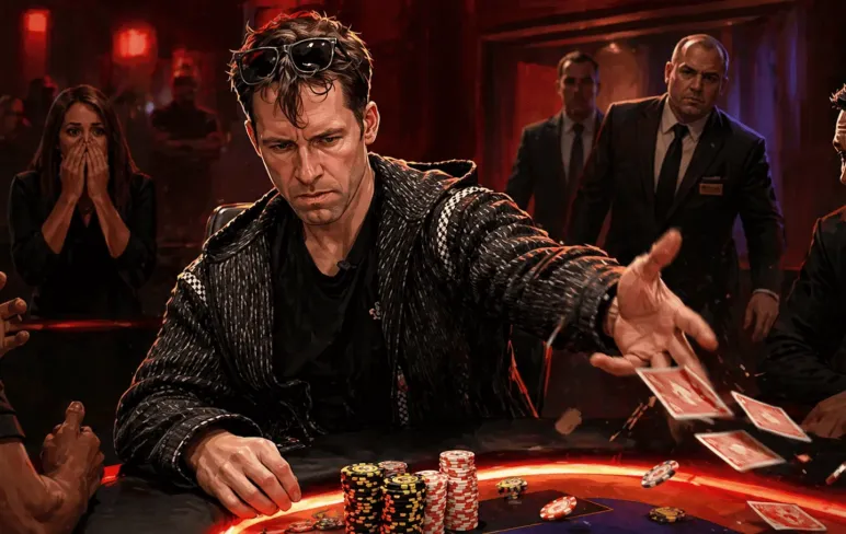 Ден "Jungleman" Кейтс отримав тимчасовий бан в Hustler Casino після зриву на стрімі