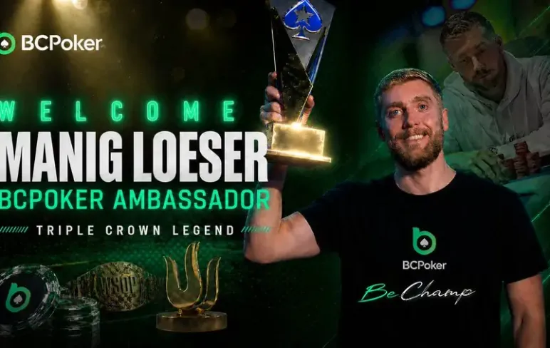 Маніг Лезер став першим амбасадором BCPoker