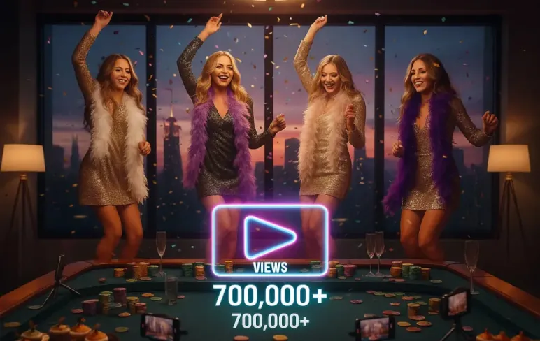 Girlsgiving на покерному столі: танці, фішки та мільйон переглядів
