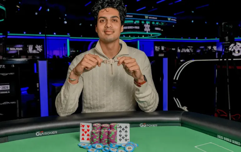Абхішек Мхатре виграв перший браслет WSOP, четверо українців потрапили в призи Event #56