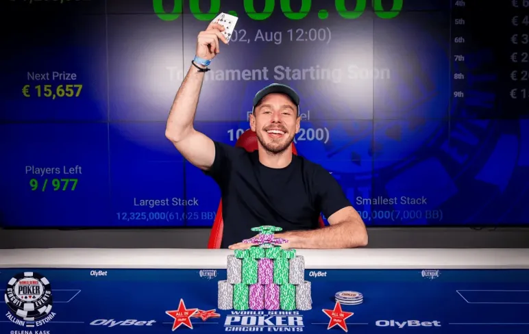 Сльози, обійми та чемпіонство: Юліан Зелінгер виграв Main Event WSOP Circuit Tallinn