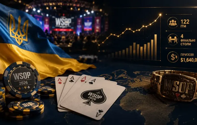 Українці на WSOP 2026
