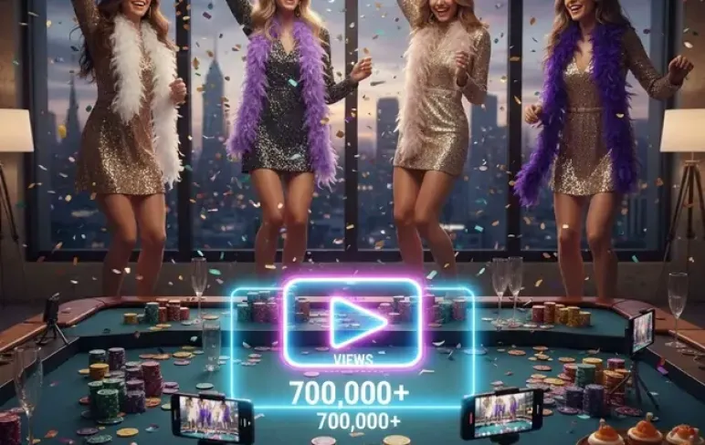 Girlsgiving на покерному столі: танці, фішки та мільйон переглядів