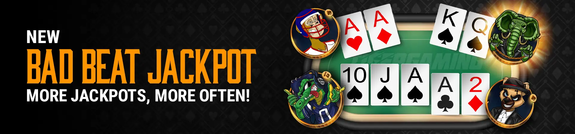 Новий Bad Beat Jackpot 2.0 на TigerGaming