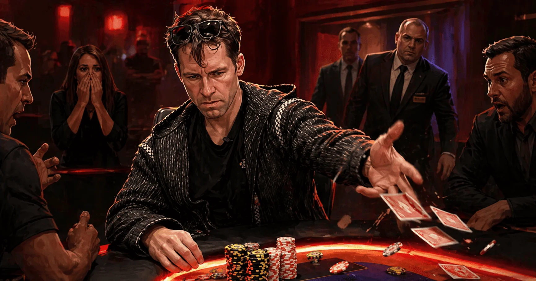 Ден "Jungleman" Кейтс отримав тимчасовий бан в Hustler Casino після зриву на стрімі