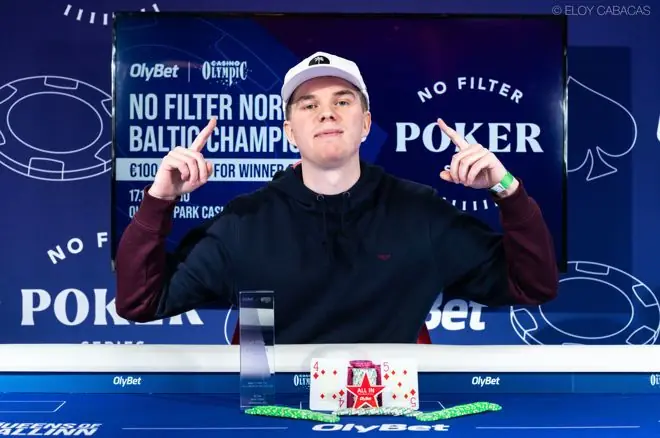 Кріш'яніс Станкевич перетворив безкоштовну участь в No Filter Main Event на €79,100