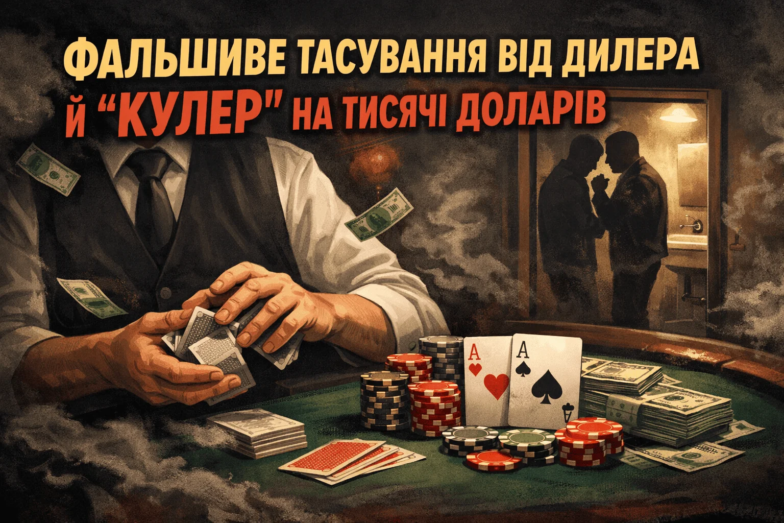 Фальшиве тасування від дилера й “кулер” на тисячі доларів
