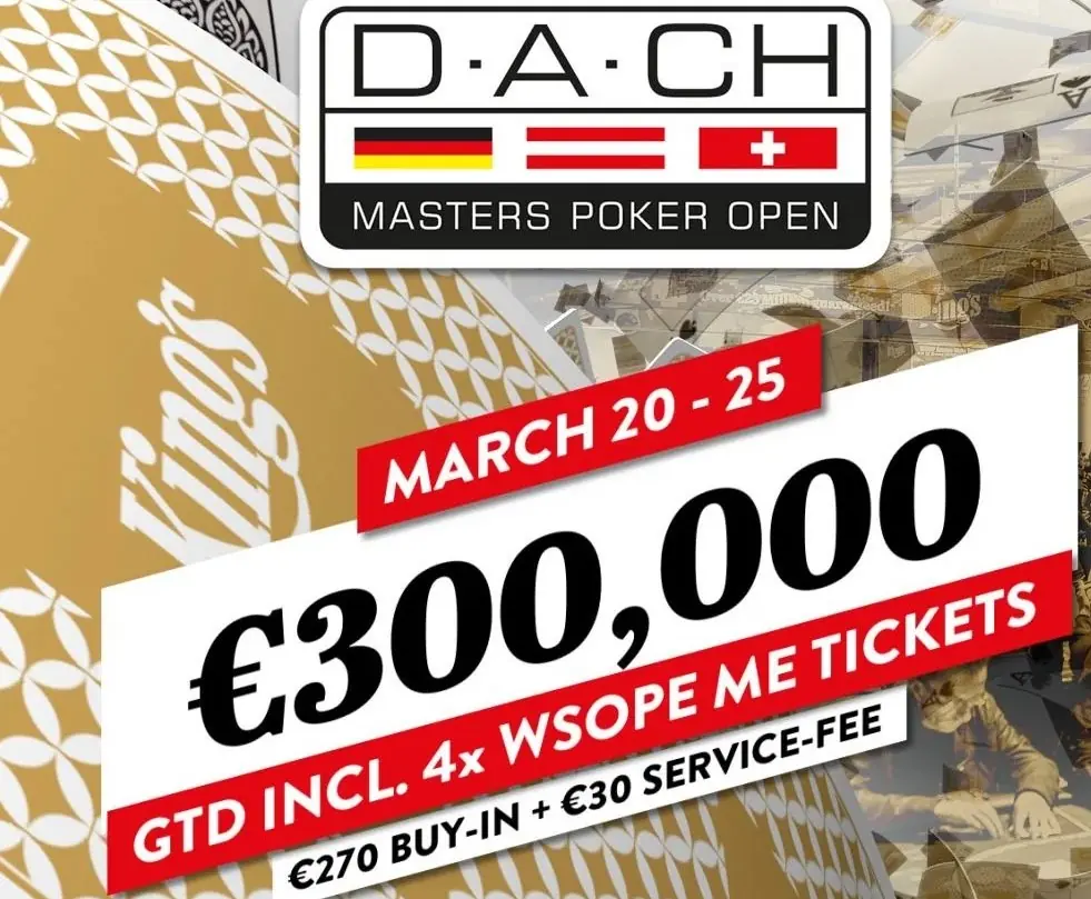 Як пройшов DACH Masters Poker Open для українців