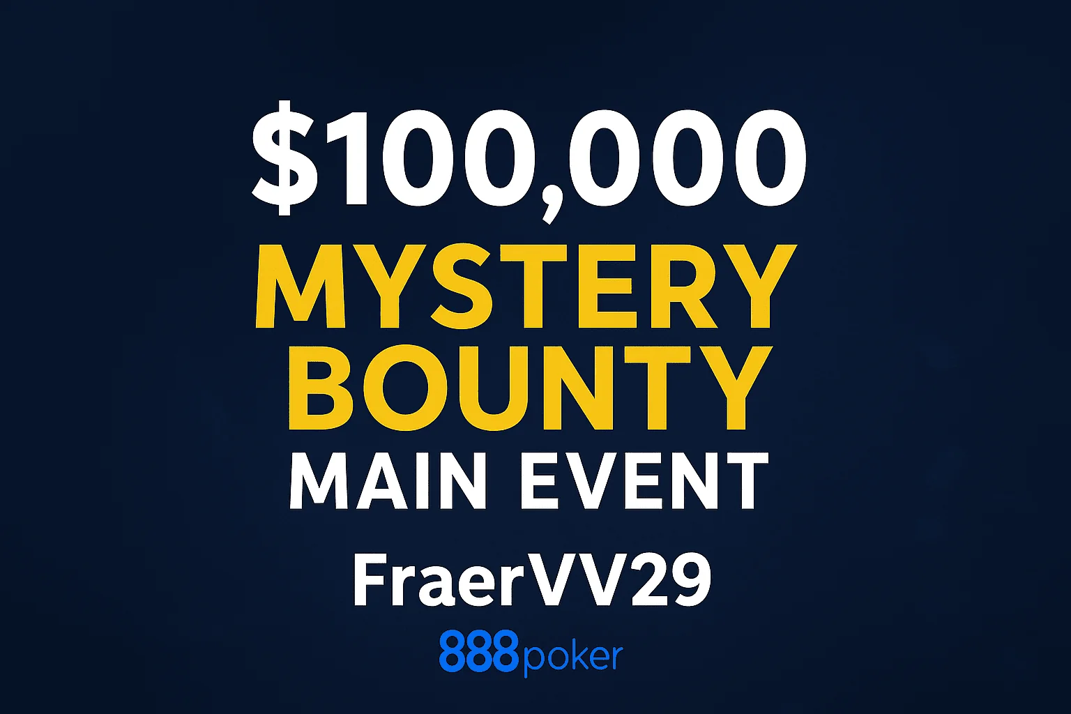 Fraer з України став ранерапом ME Mystery Bounty на 888poker