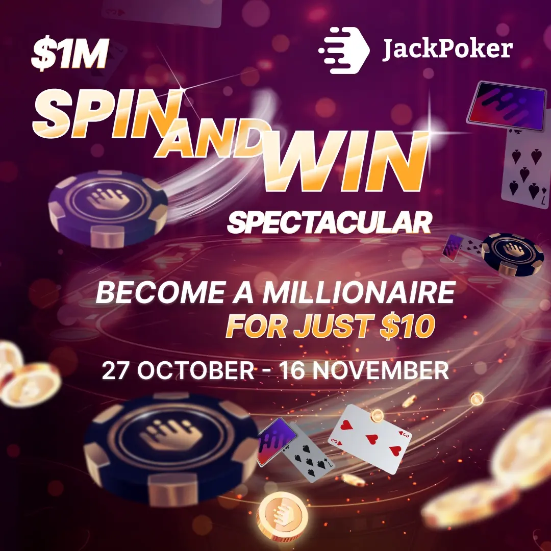 Spin&Win на $1,000,000 на JackPoker