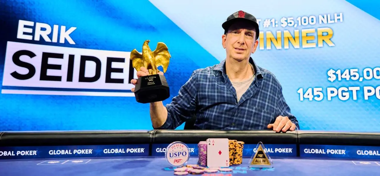 Сайдел виграв дебютний івент на U.S. Poker Open 2024