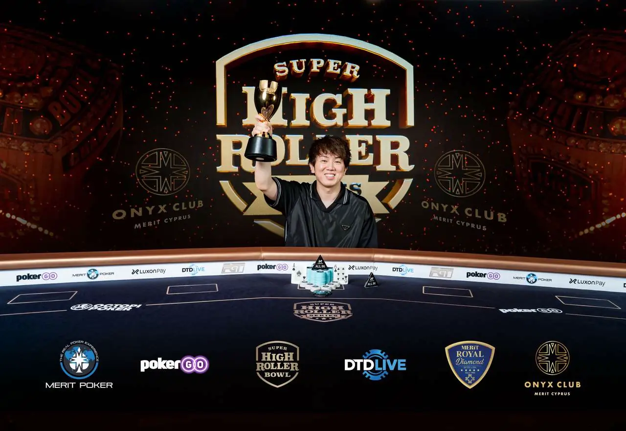 Масаші Оя чемпіон Super High Roller Series №4