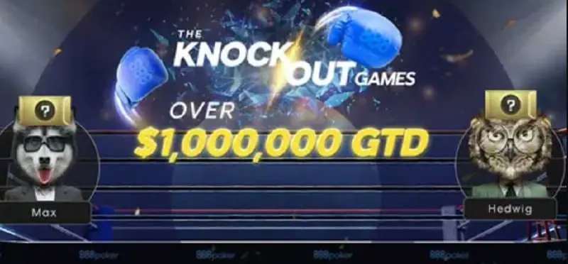 Knockout Games на 888poker з гарантією $1,000,000