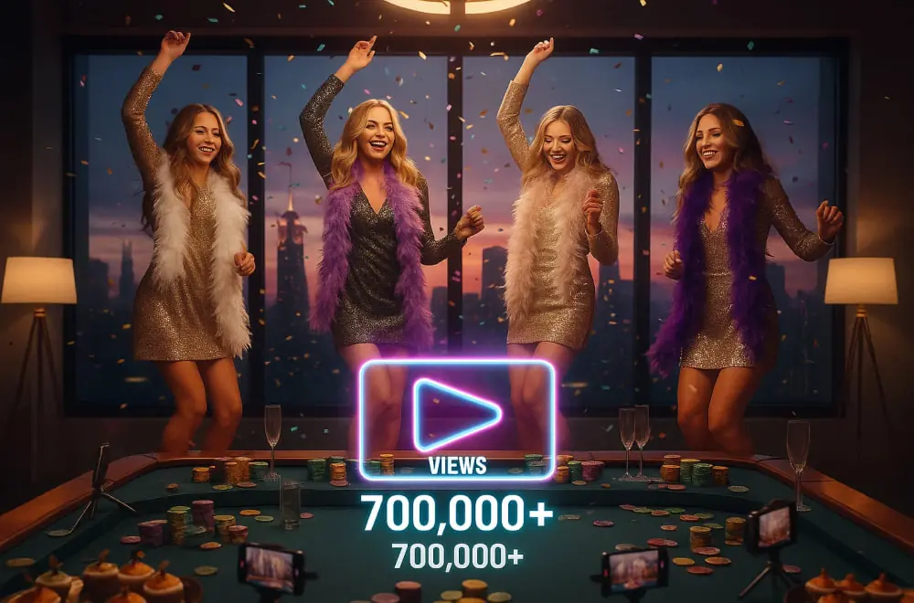 Girlsgiving на покерному столі: танці, фішки та мільйон переглядів