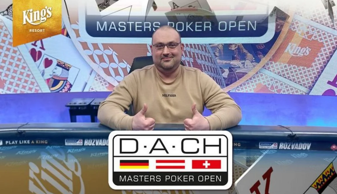 Українець став чемпіоном ME Dach Masters Poker Open та виграв квиток на WSOPE