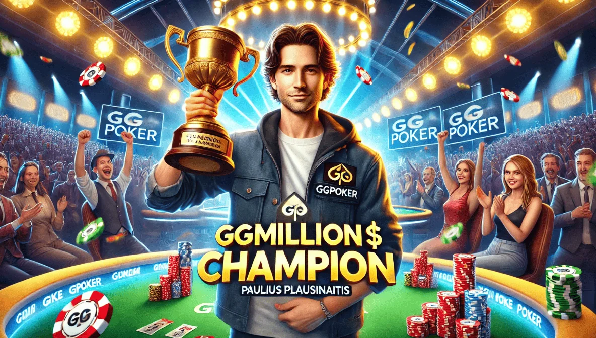 Пауліус Палусінайтіс - переможець GGMillion$ на GGPoker