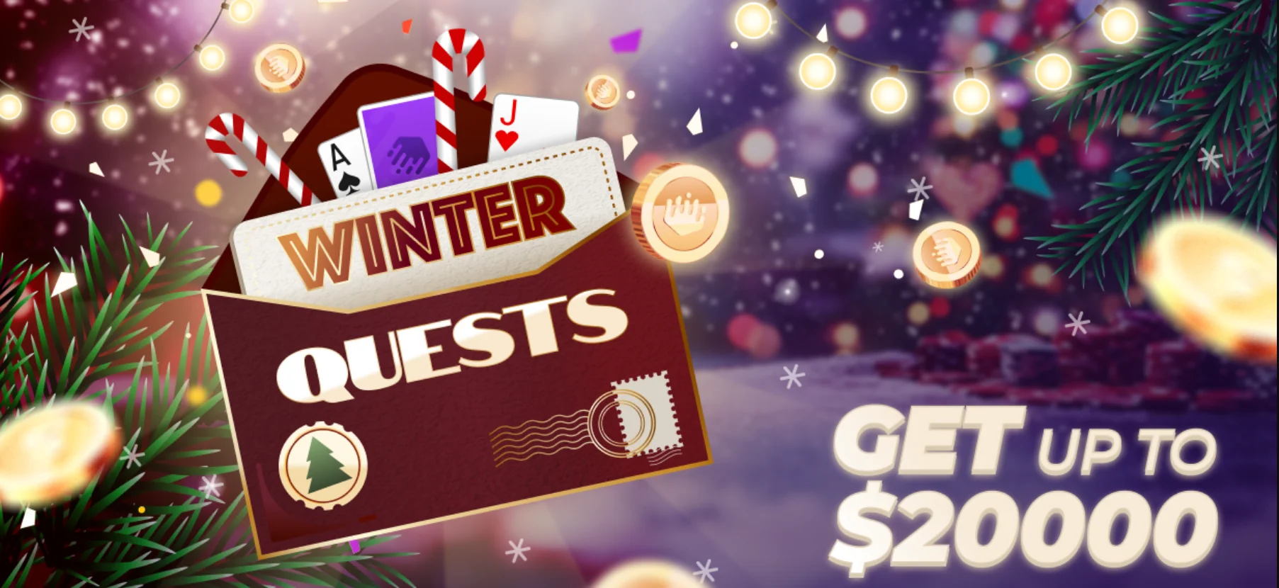 Winter Quests на JackPoker: шанс виграти до $20,000