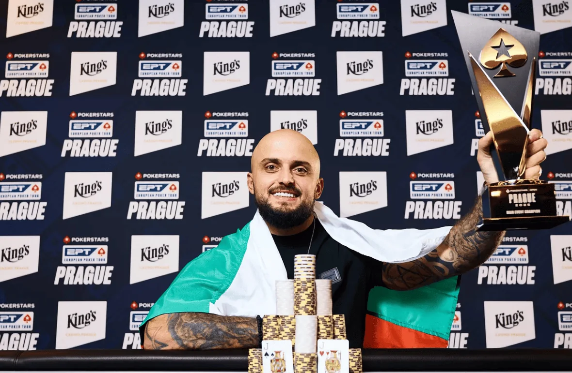 Юліан Богданов здобув другий трофей EPT Prague за тиждень
