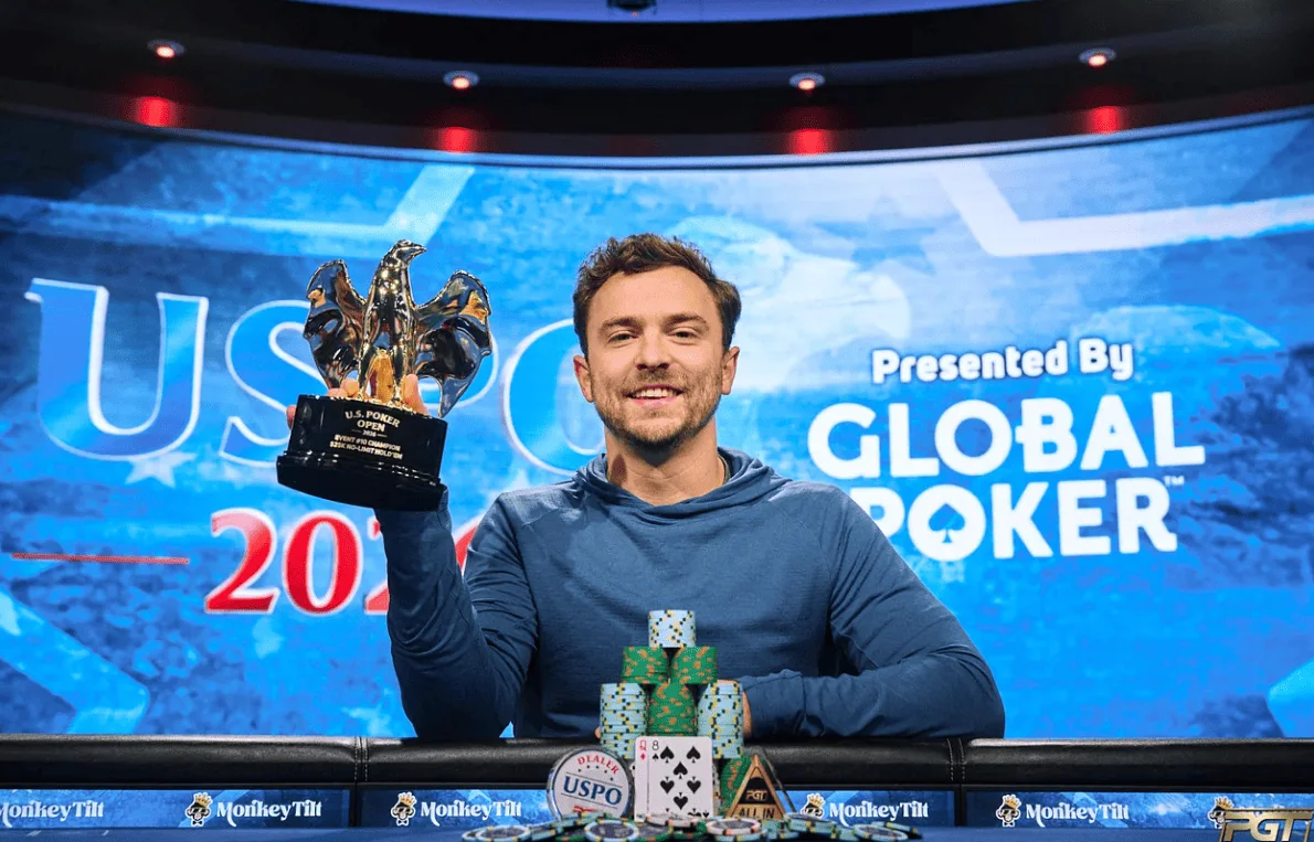 Девід Колман виграв заключний турнір U.S. Poker Open 2026