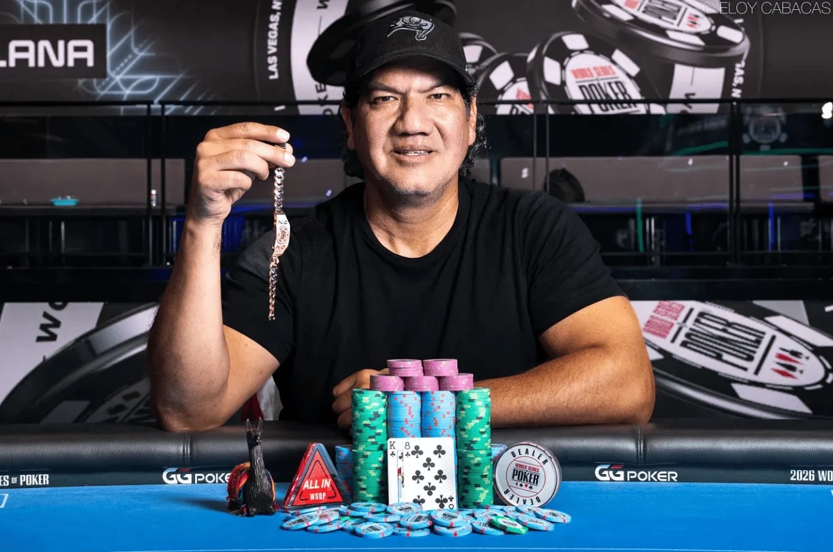 Хуан Родрігес грав заради сина — і виграв перший браслет WSOP