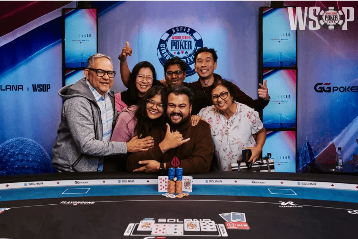 Маюк Чакраборті виграв WSOP Super Circuit Main Event та 1,500,000 CAD
