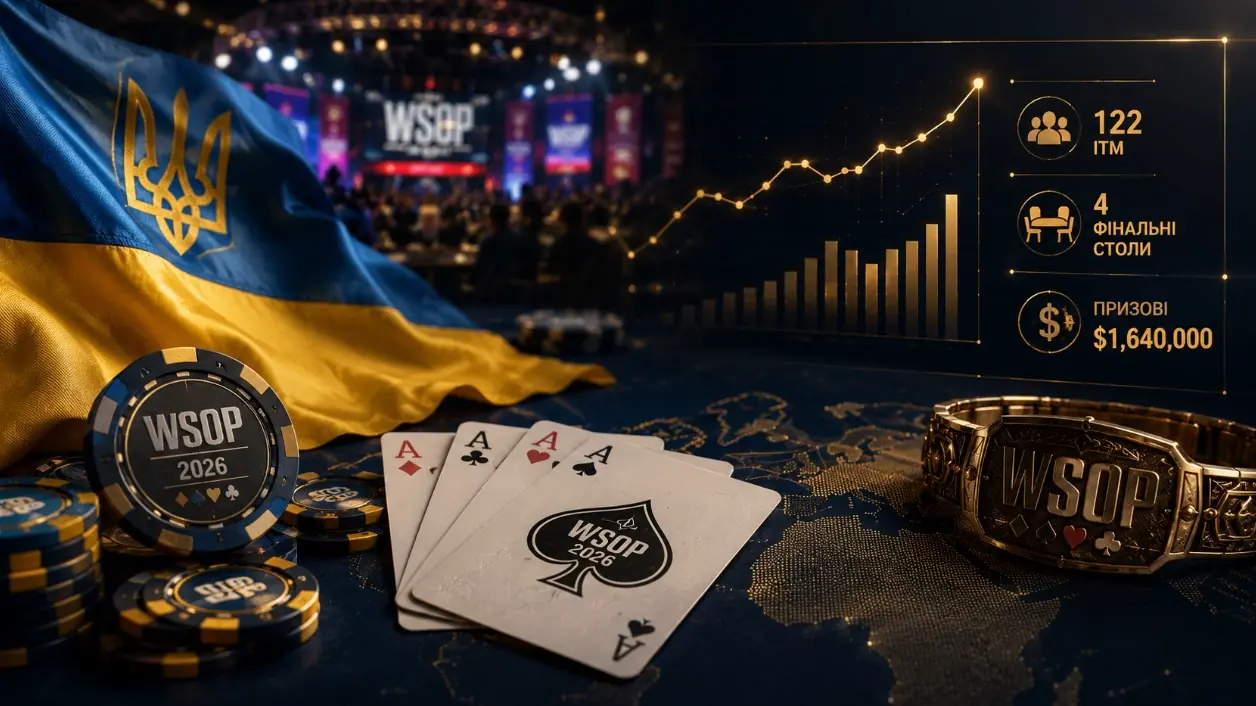 Українці на WSOP 2026