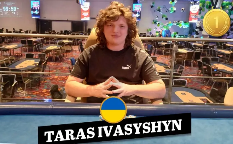 Тарас Івасишин покерист
