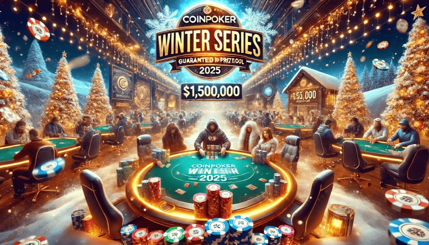 CoinPoker проведе Winter Series з гарантією $1,500,000