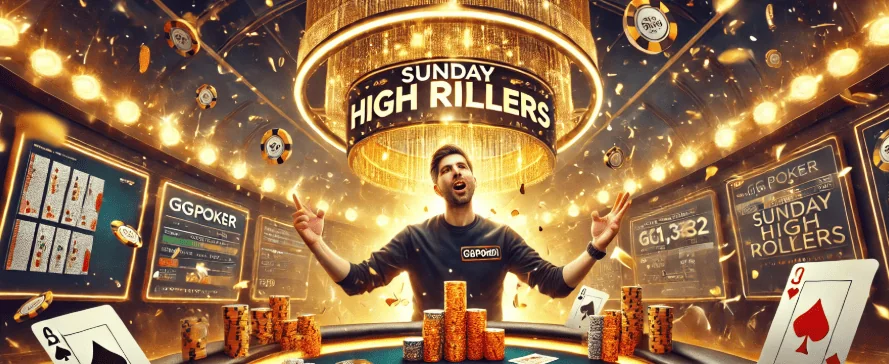 Мартиненко виграв $101,382 в Sunday High Rollers на GGPoker