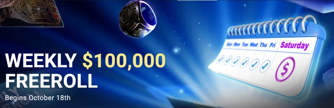 Щотижневий фрирол $100,000 на GGPoker - нове гаряче промо