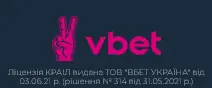 Логотип покер-руму Vbet