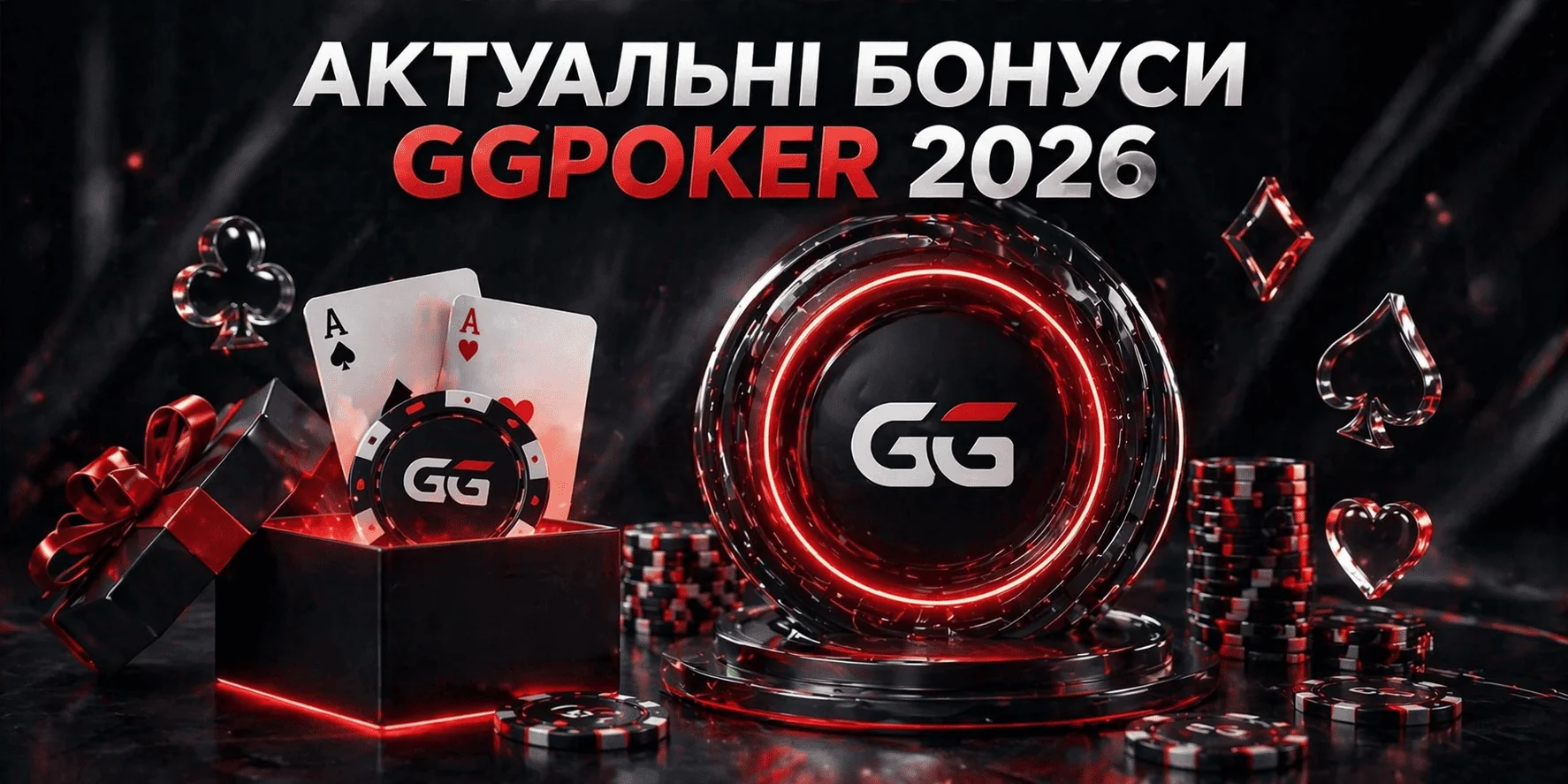 Актуальні бонуси GGPoker 2026