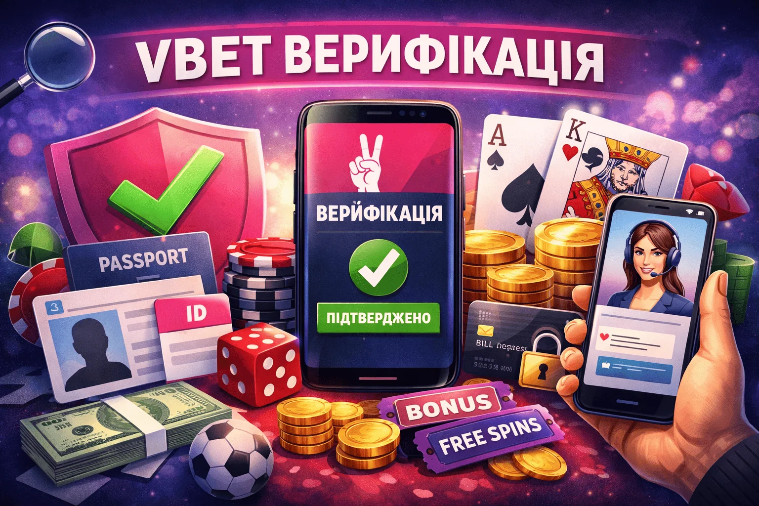 Верифікація VBET