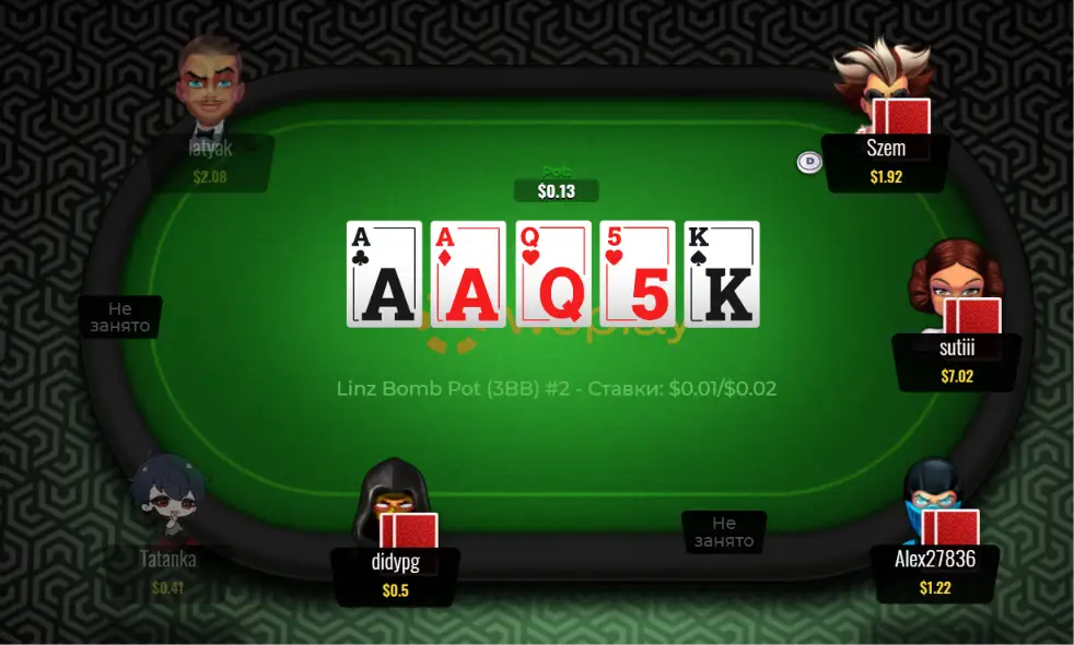 СОФТ WEPLAY POKER